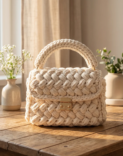Handmade Crochet Handbag
