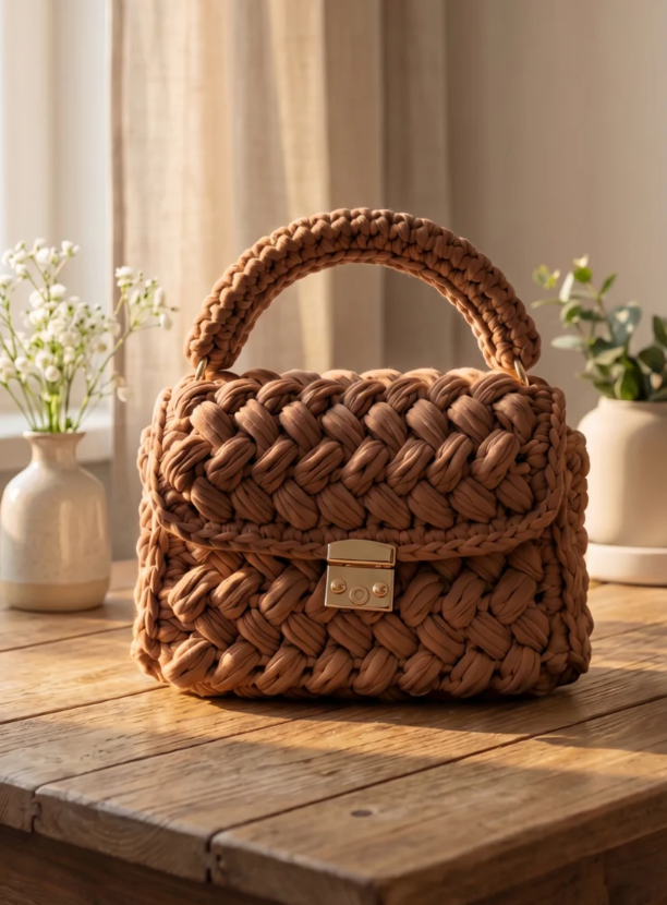 Handmade Crochet Handbag