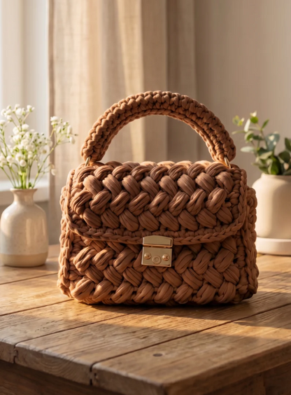 Handmade Crochet Handbag