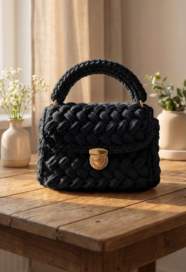 Handmade Crochet Handbag