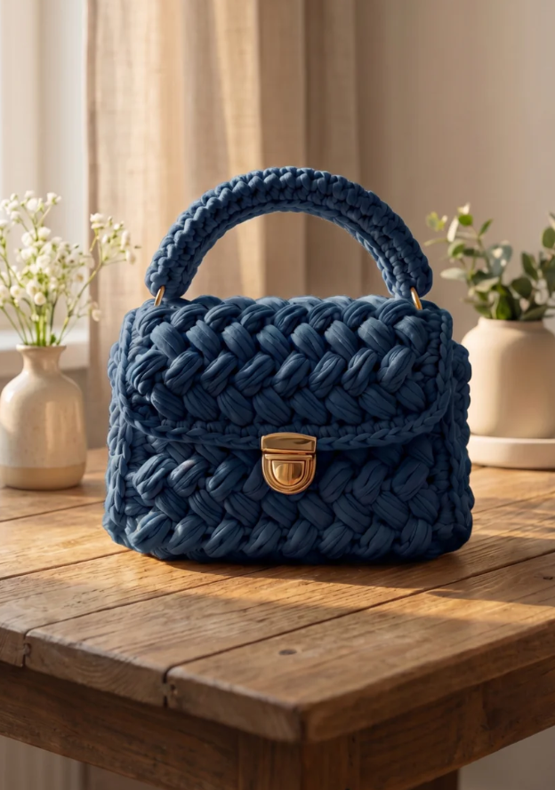 Handmade Crochet Handbag