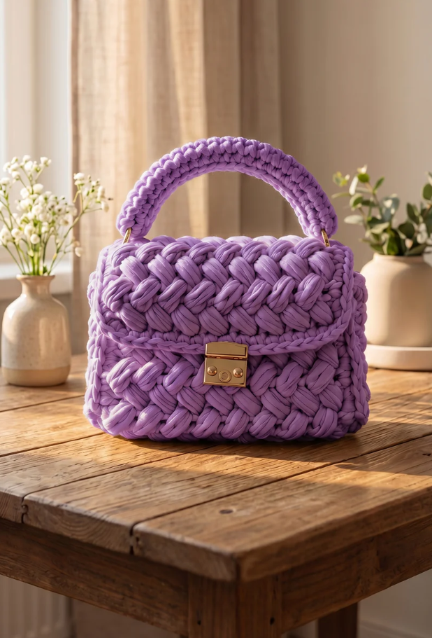 Handmade Crochet Handbag