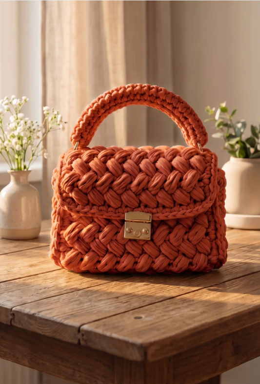 Handmade Crochet Handbag