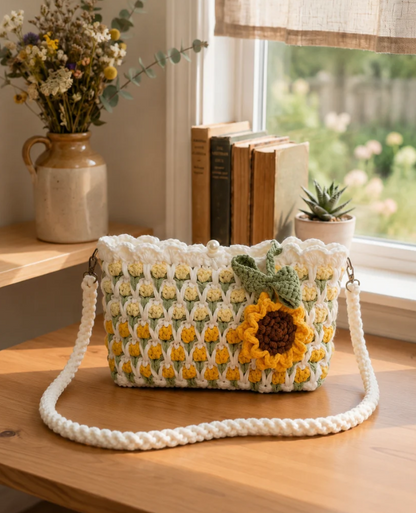 Flower Crochet Bag