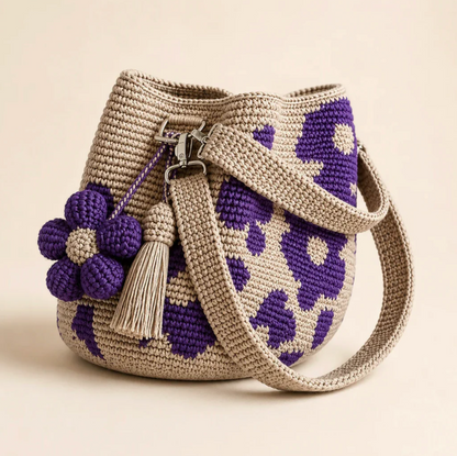 Crochet Flower Bag