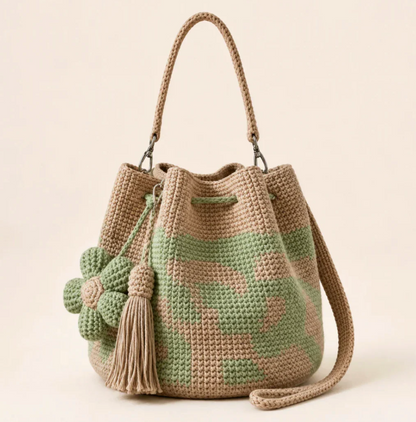 Crochet Flower Bag